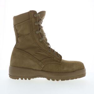 McRae Mens Tactical HW CB Brown Boots (NWT)